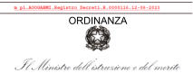 ORDINANZA